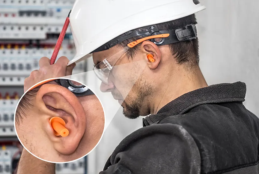 Industrial Earplugs & Earmuffs